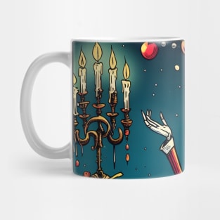 Elevate Your Holidays: Unique Jack Skellington Christmas Art for a Whimsical Celebration! Mug